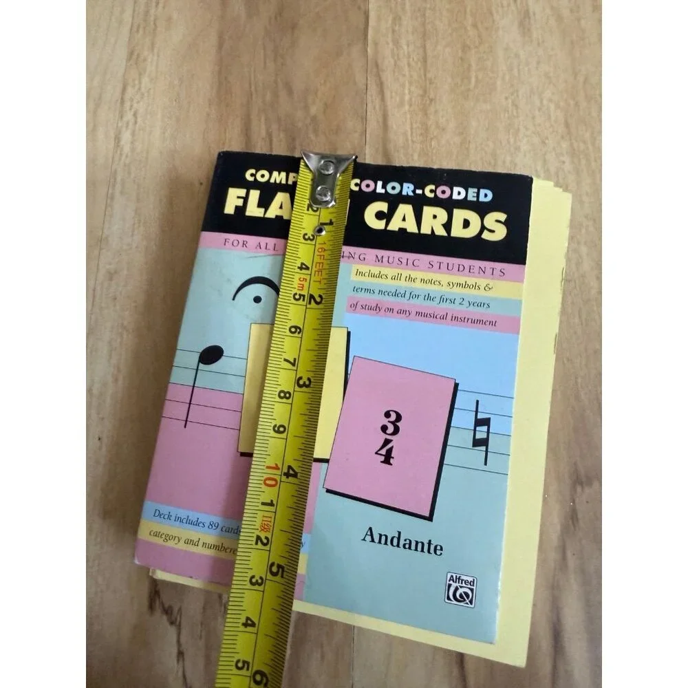 Alfred Complete Color-Coded Music Flash Cards Set - Picture 2 of 10